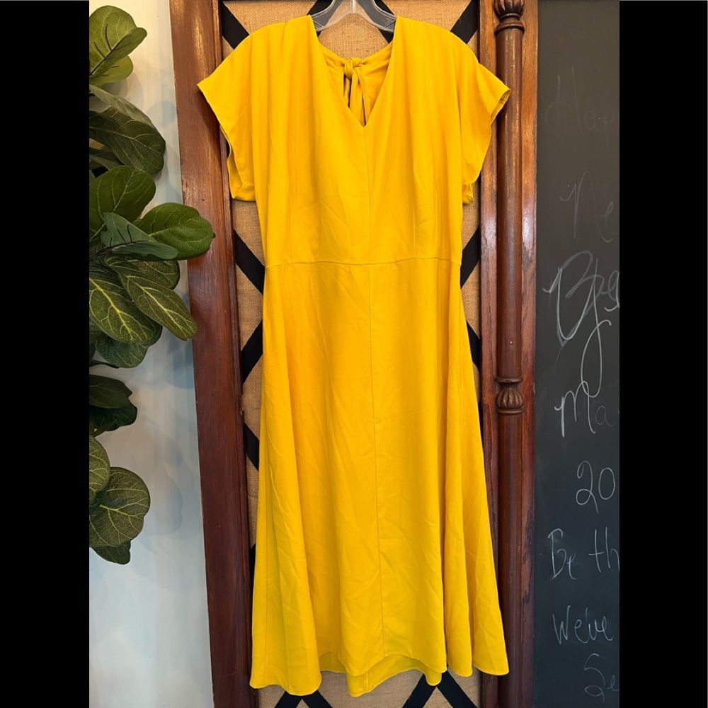 💛🌼 Gorgeous Ann Taylor Factory Dandelion Yellow Dress